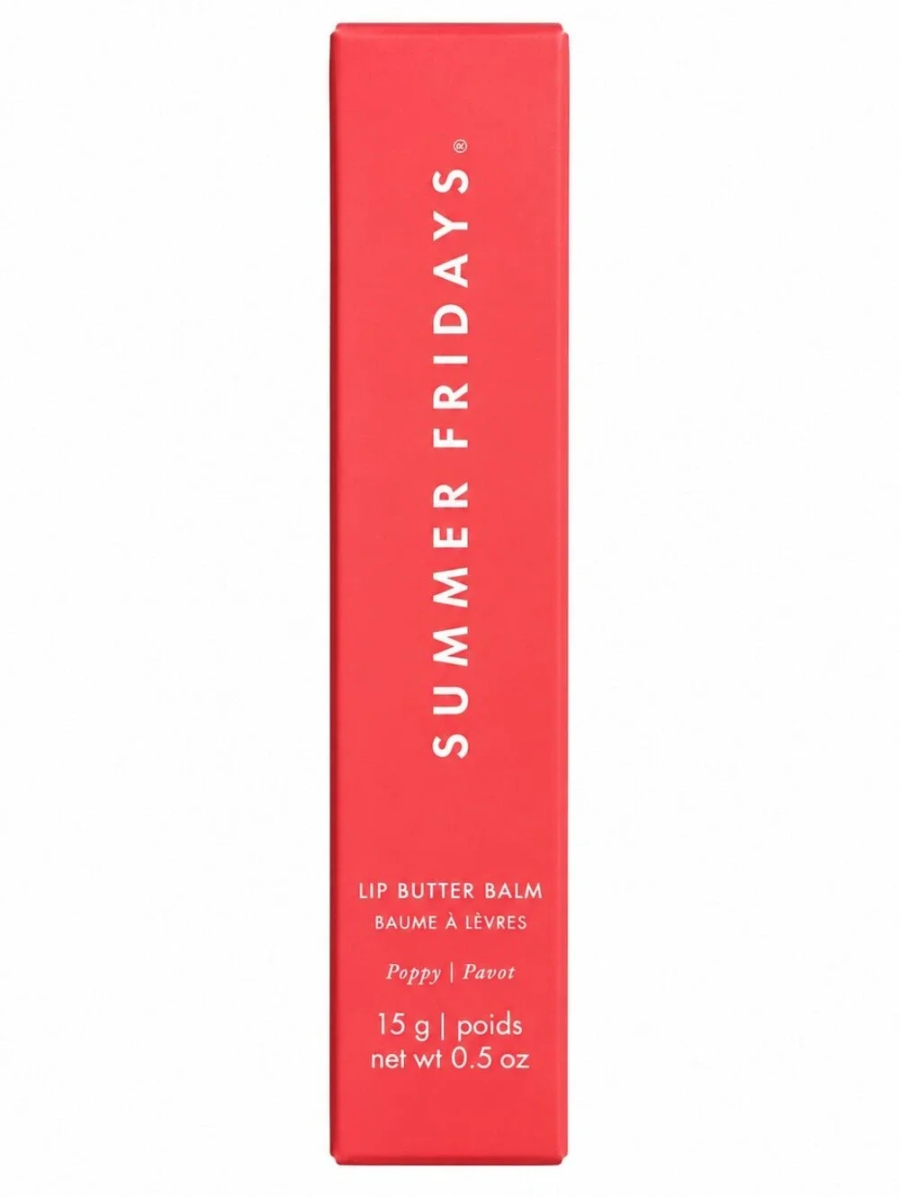Summer Fridays Poppy Lip Butter Balm - Coral